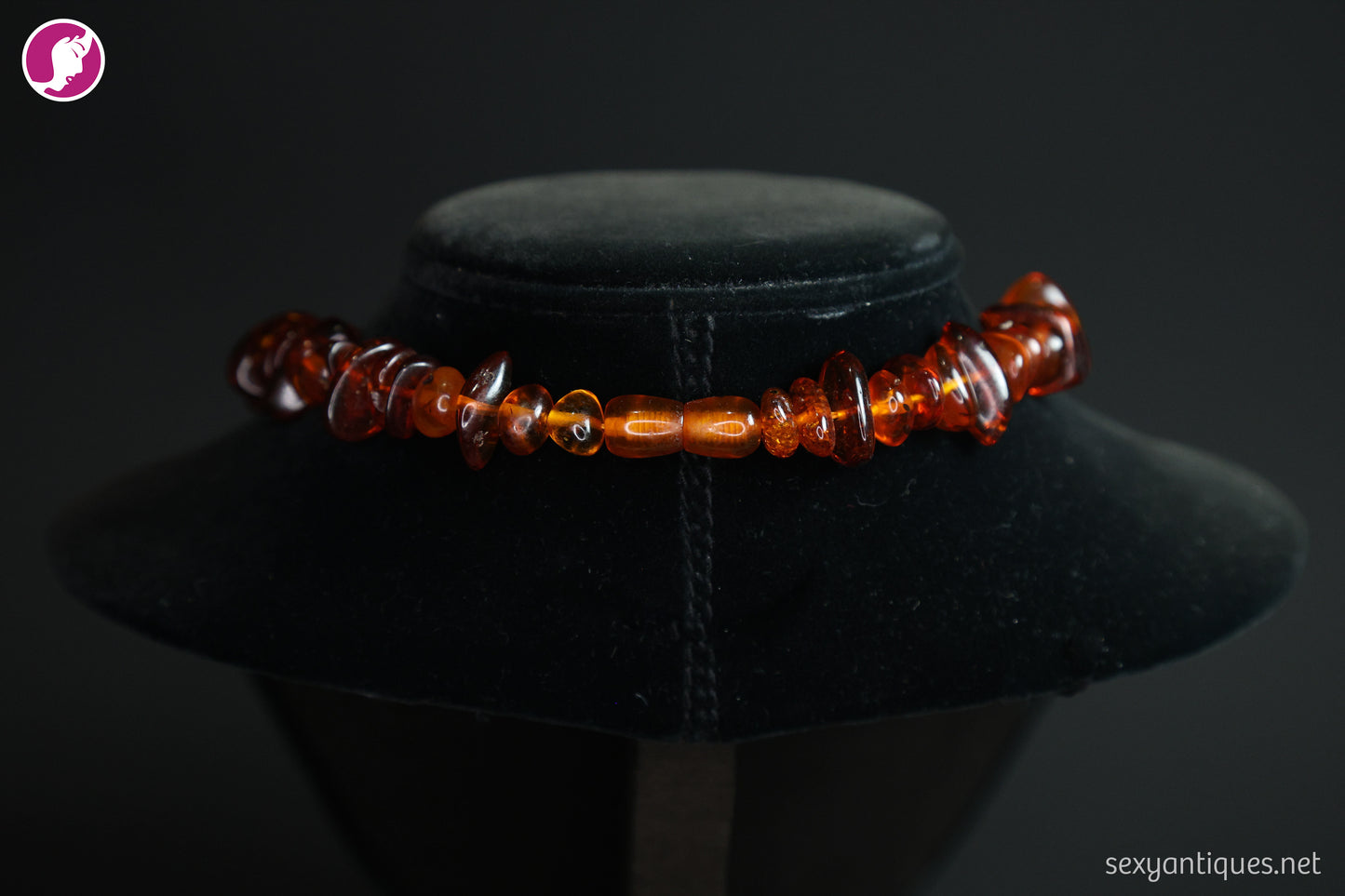 Vintage Baltic Amber Double Strand Necklace